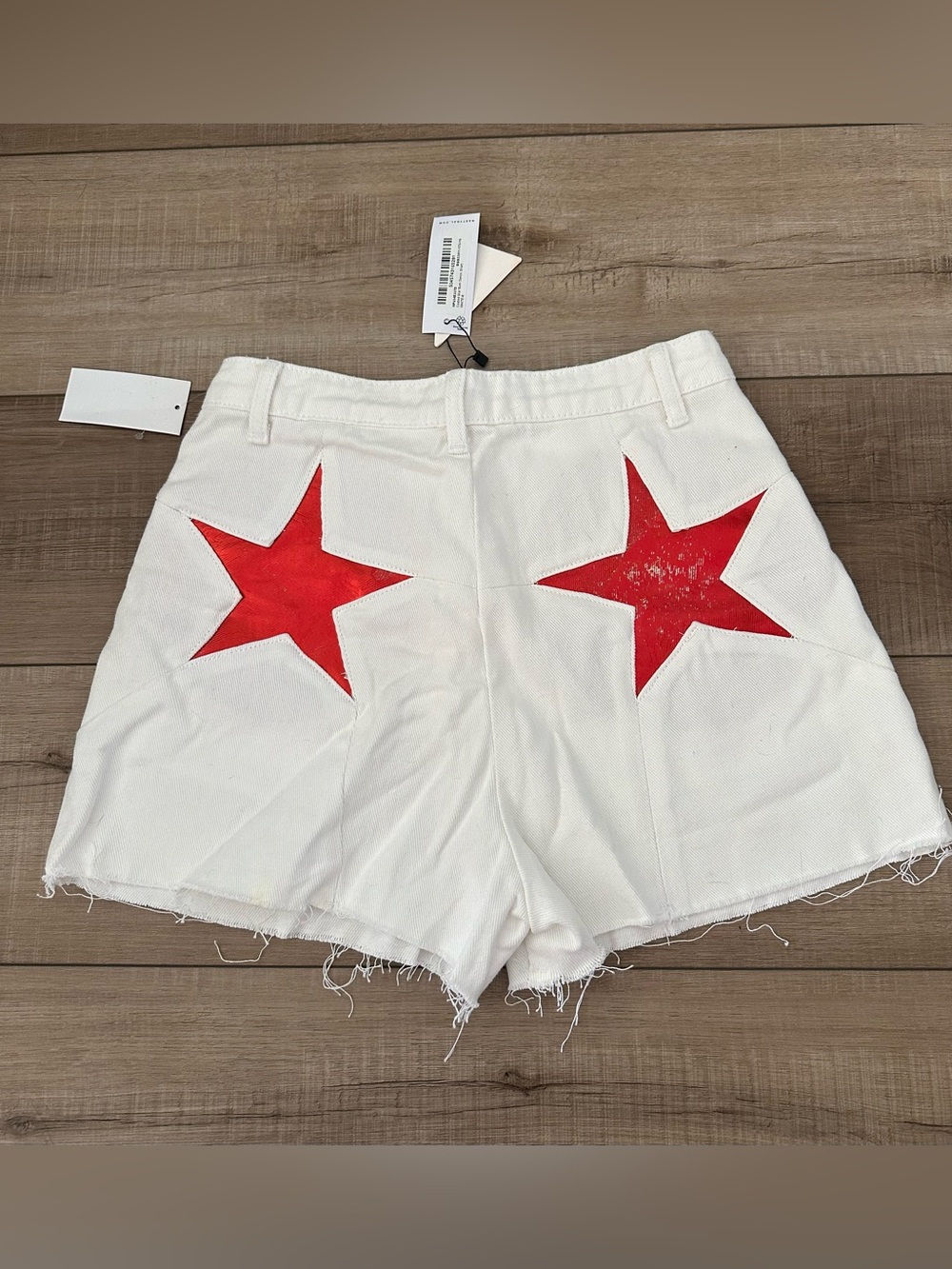 Nasty Gal Star Bum Denim Cutoff Shorts - Picture 6 of 7